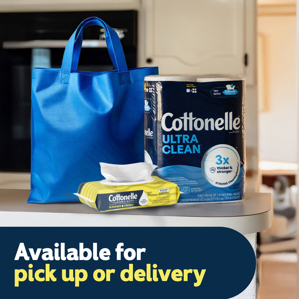 Cottonelle Summer Fresh Scented Flushable Wipes - 4 Flip-Top Packs