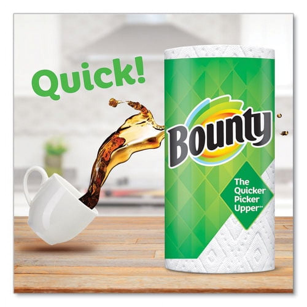 Bounty Select-a-Size Kitchen Roll Paper Towels - 2-Ply, 5.9 x 11, White, 113 Sheets/Double Plus Roll, 8 Rolls/Pack (05814) - 2 Pack
