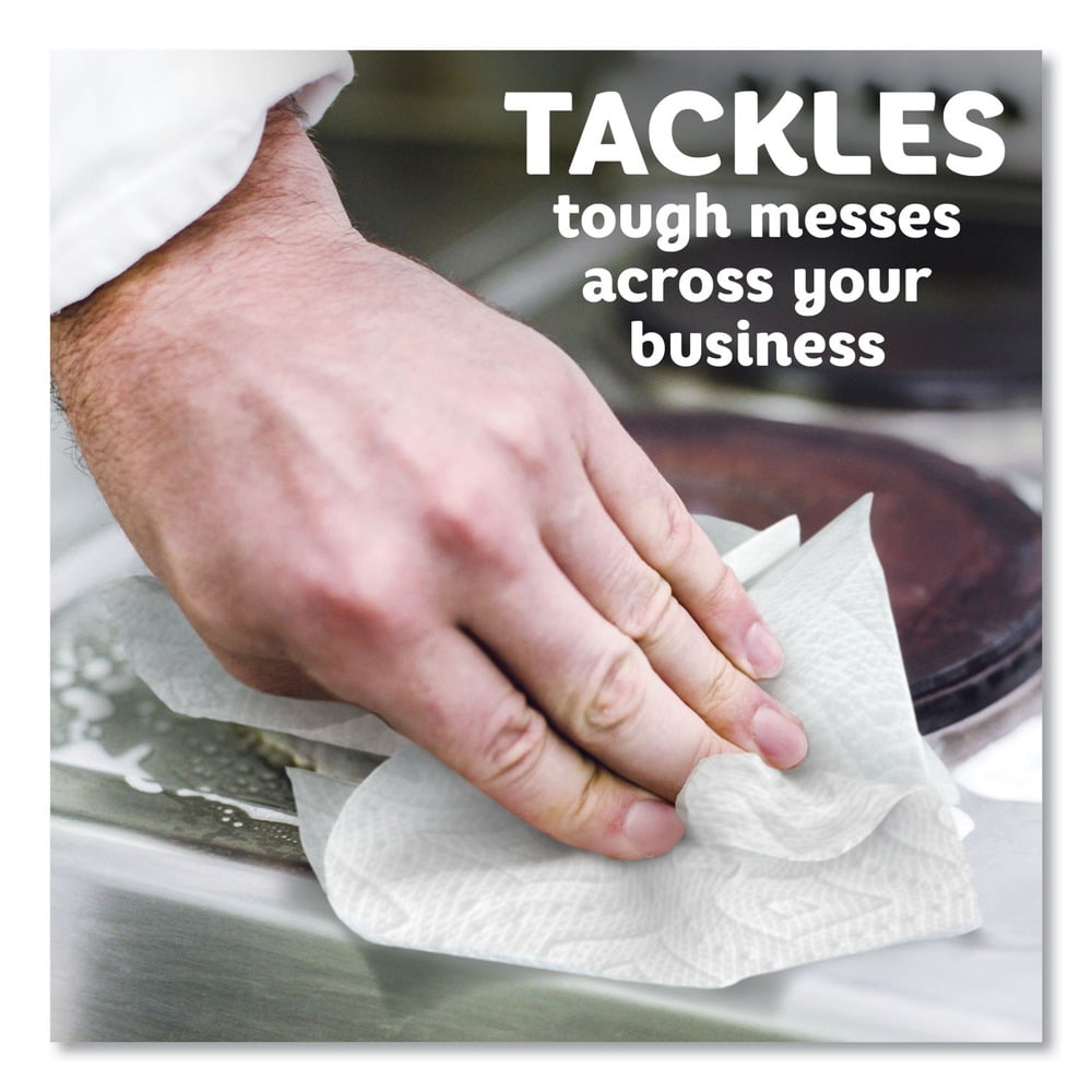 Bounty 08664 2-Ply 5.9 in. x 11 in. Select-a-Size Kitchen Roll Paper Towels - White (12/Carton)