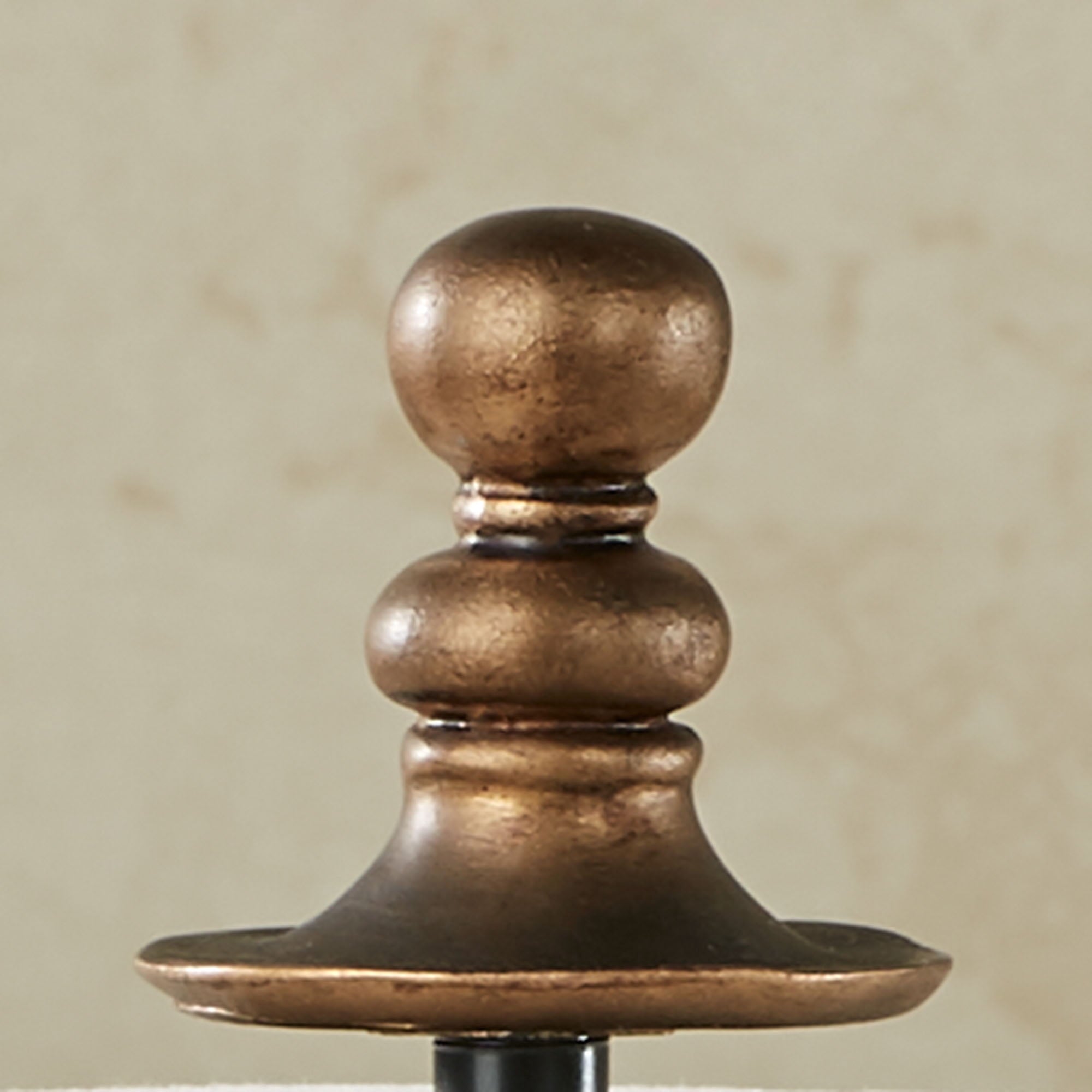 Fruitful Bounty Antique Beige Traditional Countertop Paper Towel Holder Stand Dispenser