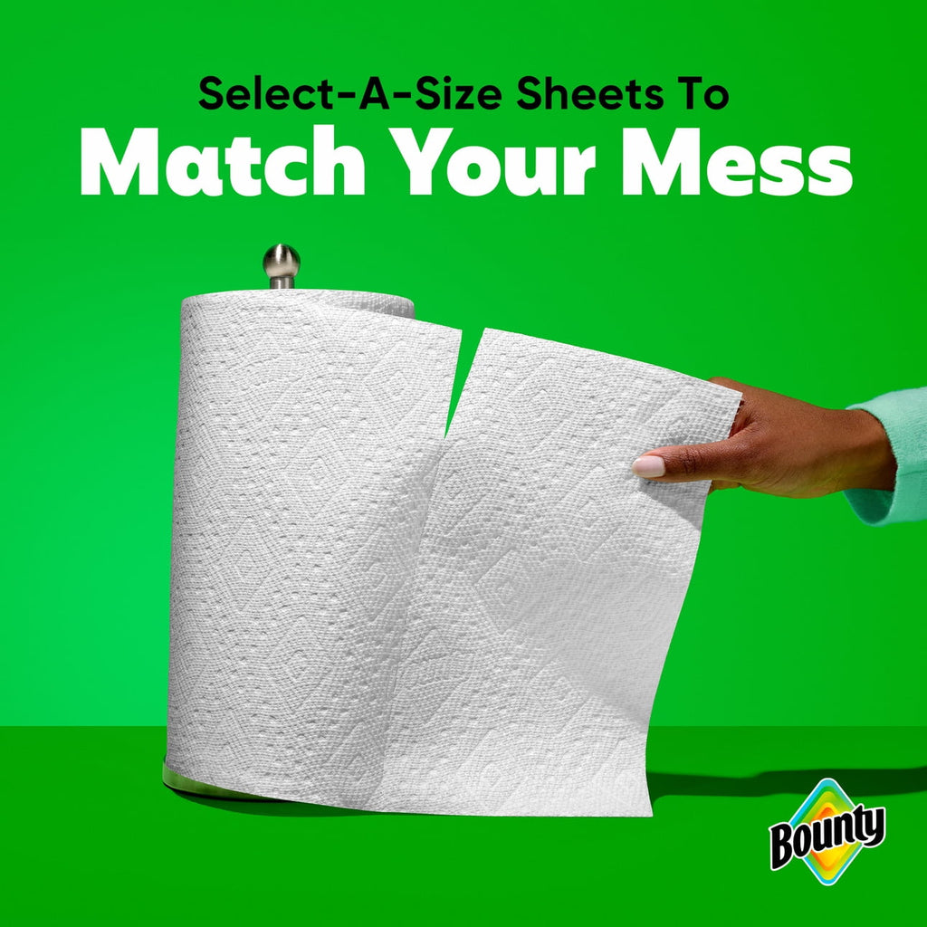 Bounty Paper Towels Select-a-Size - 6 Triple Rolls