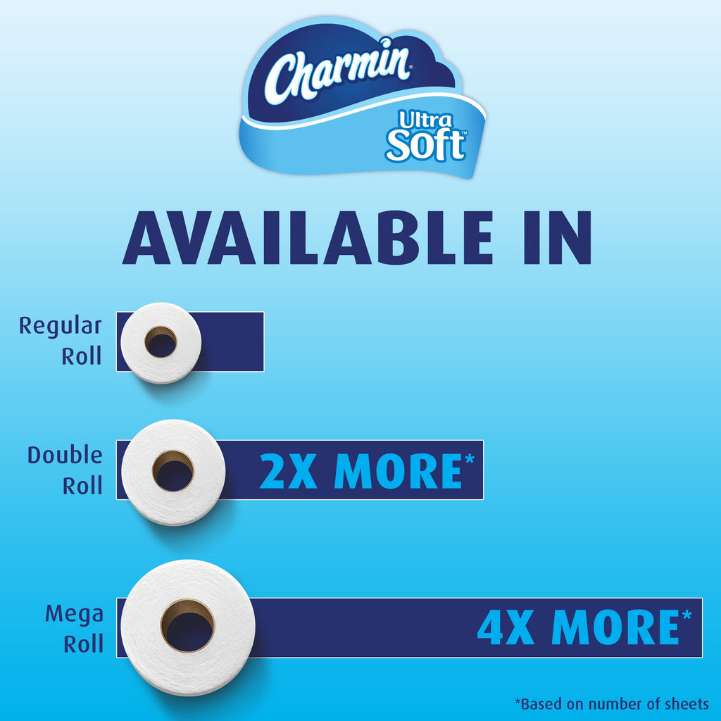 Charmin Ultra Soft Toilet Paper - 9 Mega Rolls