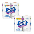 Scott 1000 Toilet Paper - 4 Rolls, 1, 000 Sheets per Roll - 2-Pack