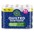 2 packs-Quilted Northern Ultra Soft & Strong 2-Ply Toilet Paper - 18 Mega Rolls, 255 Sheets Per Roll