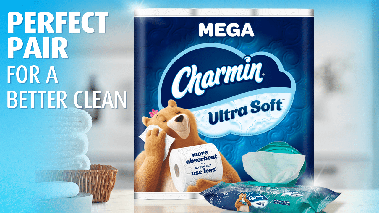 Charmin Ultra Soft Toilet Paper - 6 Super Mega Rolls