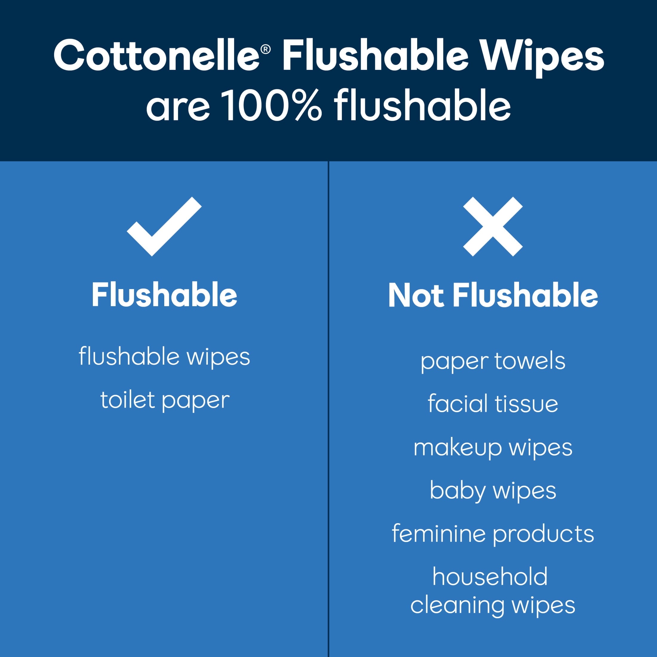 Cottonelle Ultra Fresh XL Flushable Wet Wipes - 1 Flip-Top Pack - 2-Pack