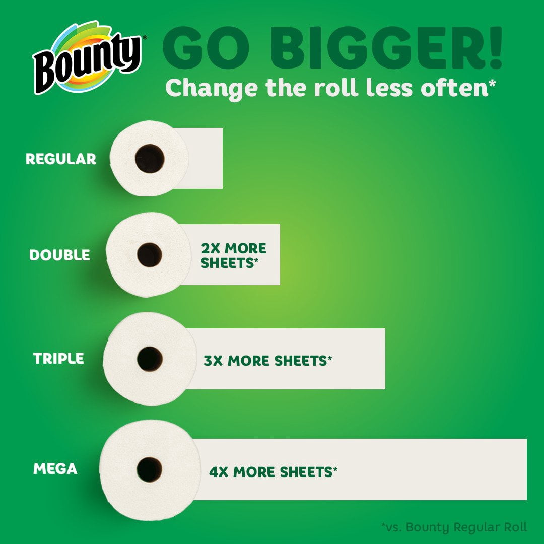 Bounty Select-A-Size Mega Roll Paper Towels - 1 Count (Packaging May Vary)