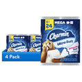 Charmin Ultra Soft Toilet Paper - 4-Pack of 6 Mega Rolls, 224 Sheets per Roll