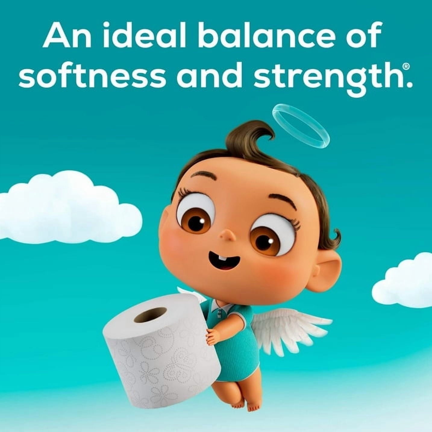 2 pack Angel Soft Household Embossed 2-Ply Pulp Septic Safe Toilet Paper Unscented 9 Count Rolls