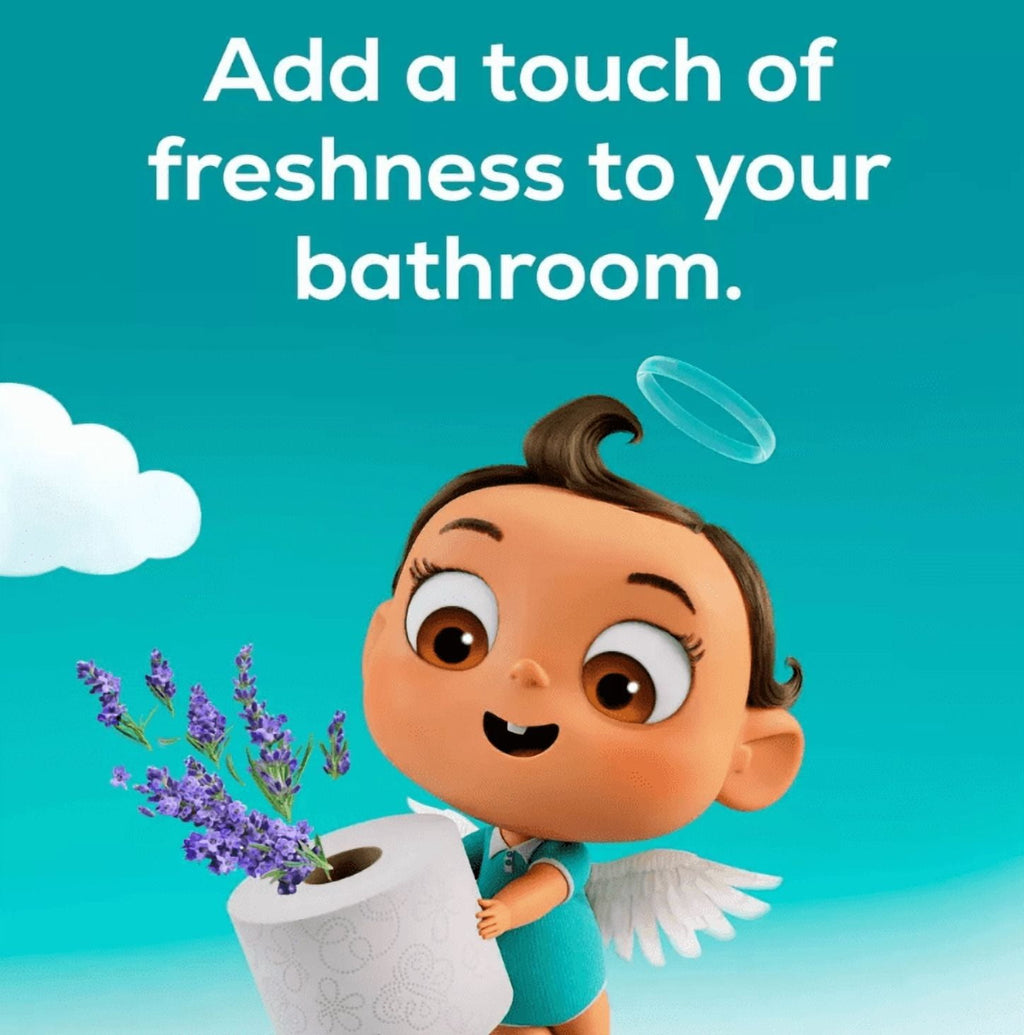 Angel Soft Toilet Paper - 16 Lavender Mega Rolls