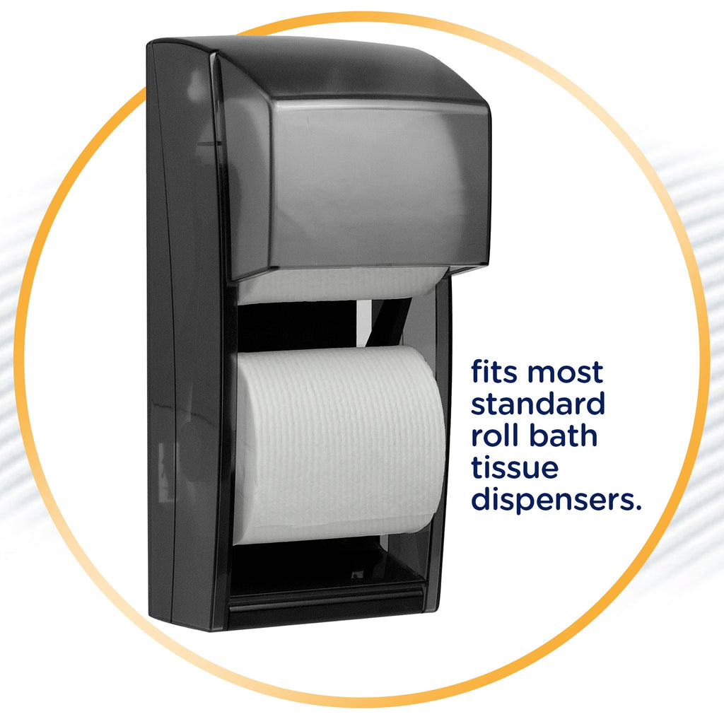 Cottonelle Professional Standard Roll Toilet Paper - Bulk (12456), Ultra CleanCare Bathroom Tissue, Clean Ripple Texture, White (48 Rolls of 170 Sheets, 8, 160 Sheet Total)