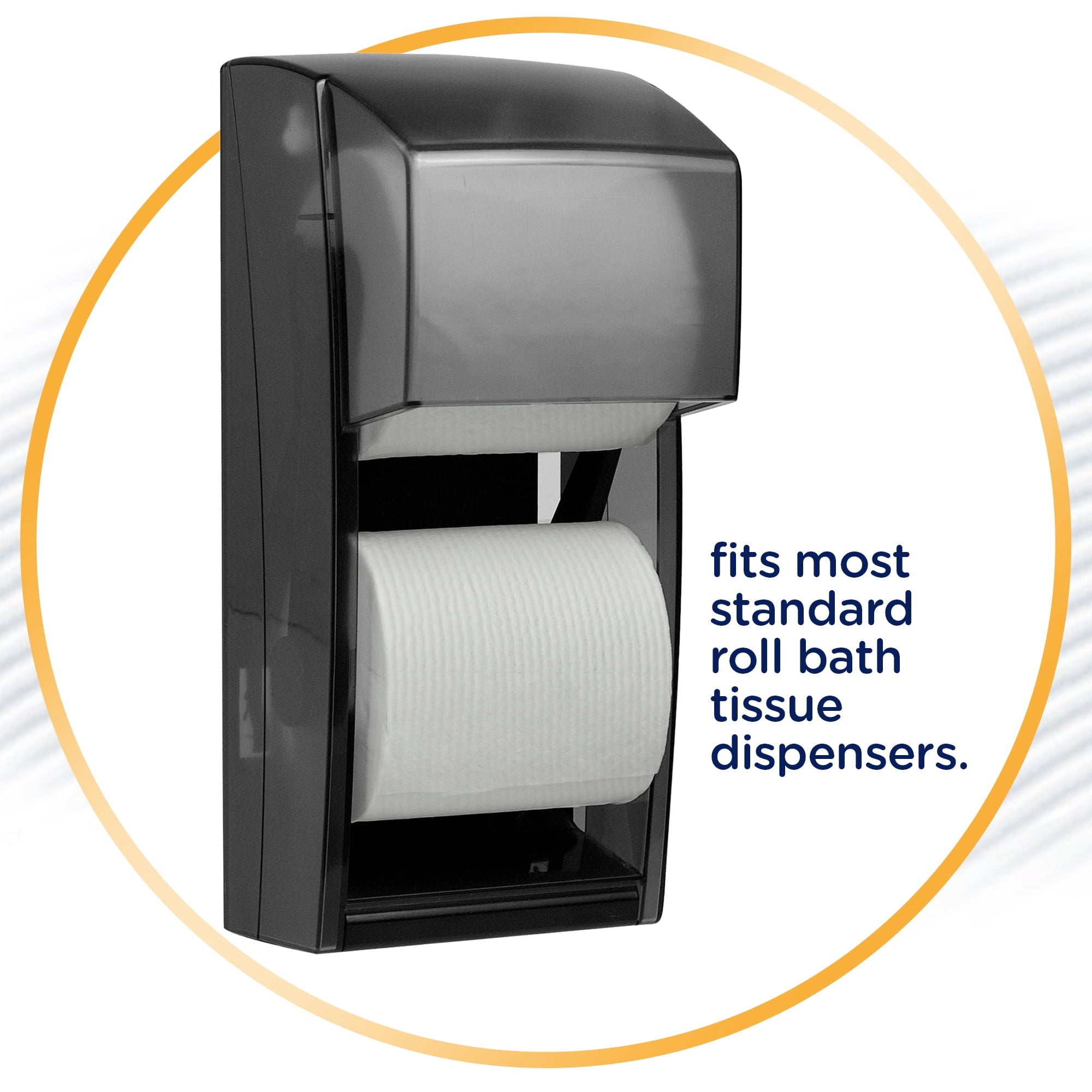 Cottonelle Professional Standard Roll Toilet Paper - Bulk (12456), Ultra CleanCare Bathroom Tissue, Clean Ripple Texture, White (48 Rolls of 170 Sheets, 8, 160 Sheet Total)