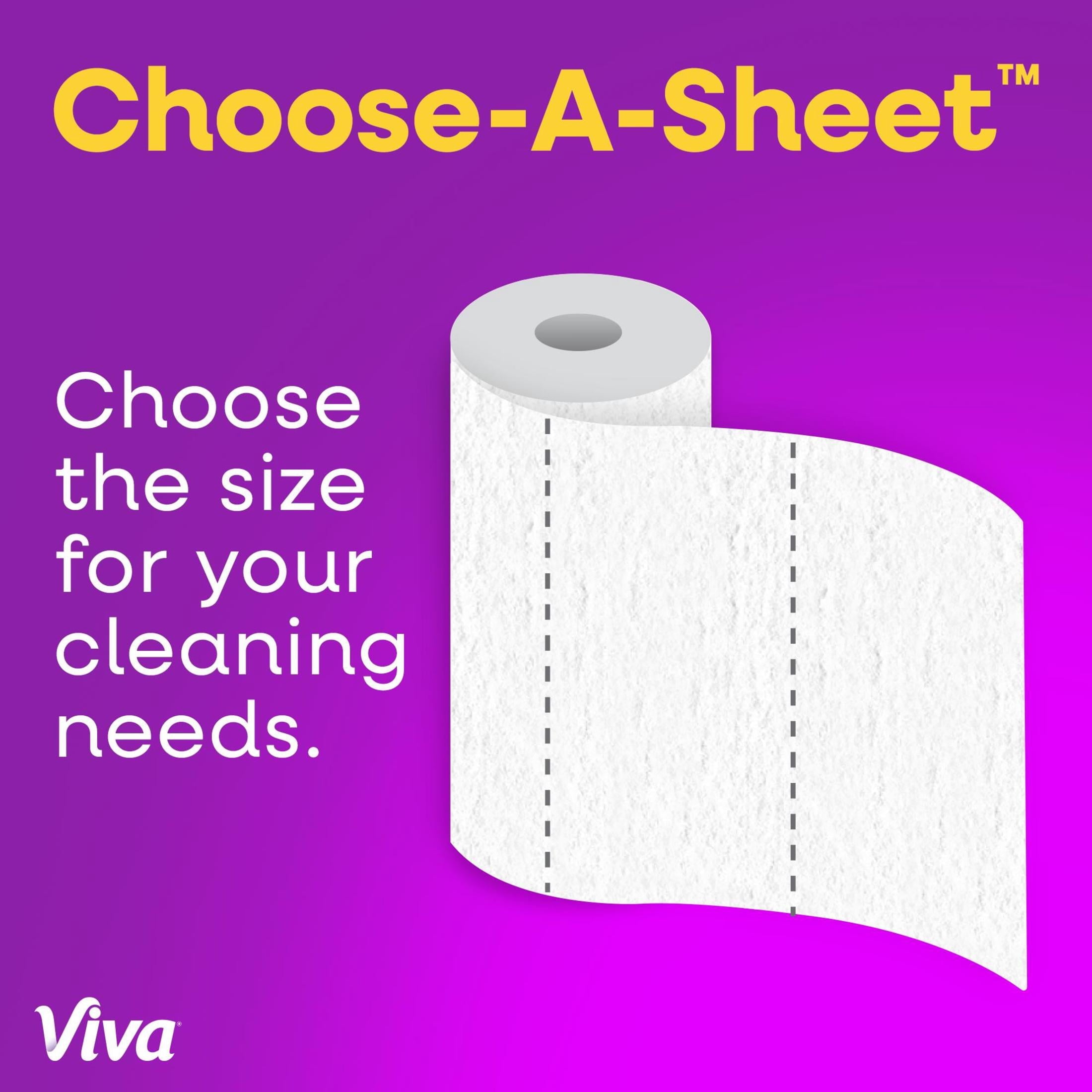 Viva Signature Cloth Paper Towels - 2 Triple Rolls, 129 Sheets per Roll