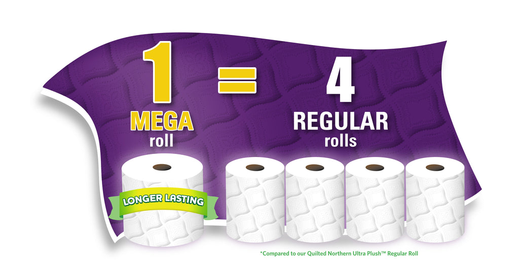 Quilted Northern Ultra Plush Toilet Paper - 12 Mega Rolls