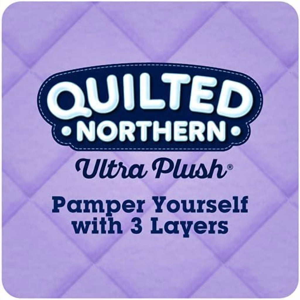 Ultra Plush Toilet Paper - 18 Mega Rolls = 72 Regular Rolls, 3-Ply Bath Tissue
