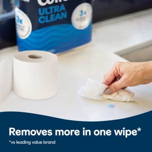 Cottonelle Ultra Clean Toilet Paper Mega Roll 6 rolls - Pack of 2