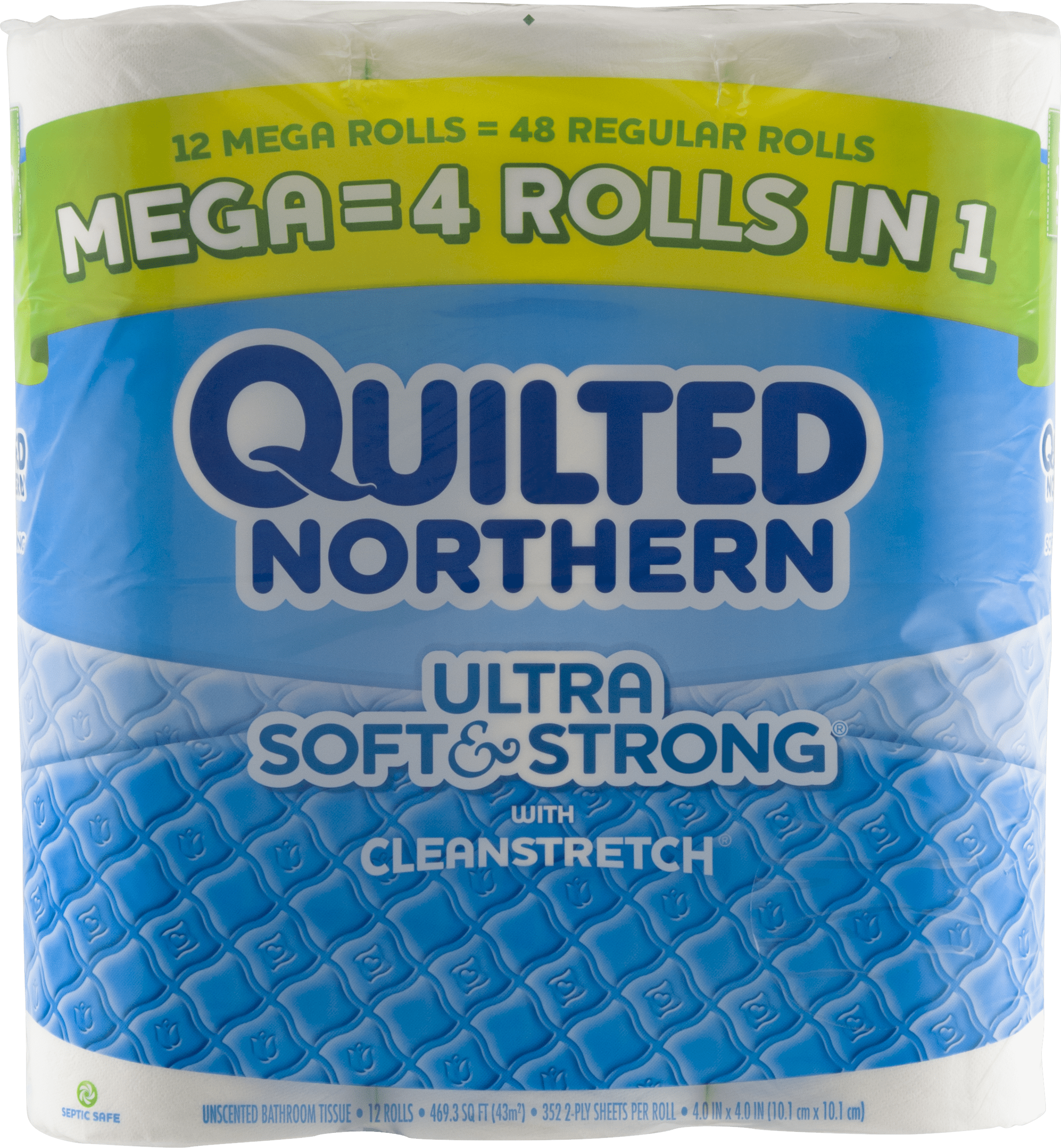 Quilted Northern Ultra Soft & Strong Toilet Paper - 12 Mega Rolls
