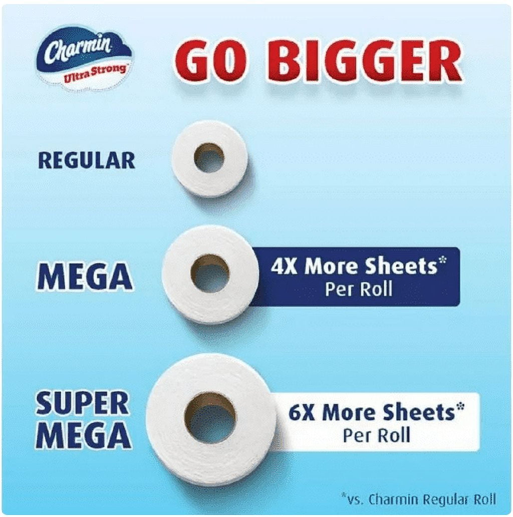 Charmin Ultra Strong Toilet Paper - 32 Rolls, 231 Sheets per Roll
