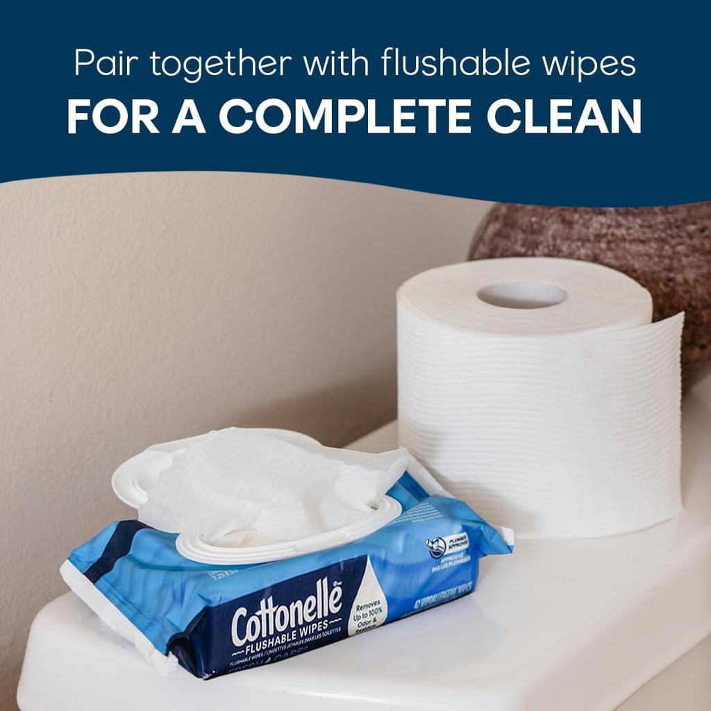 Cottonelle Ultra Clean Toilet Paper - 18 Mega Rolls = 72 Regular Rolls, Packaging May Vary