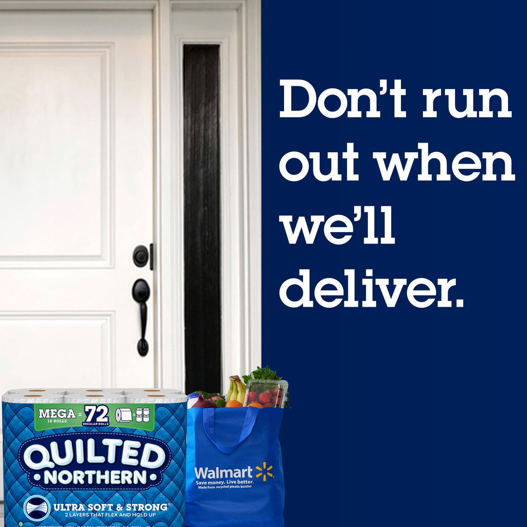 Quilted Northern Ultra Soft & Strong Toilet Paper - 6 Mega Rolls