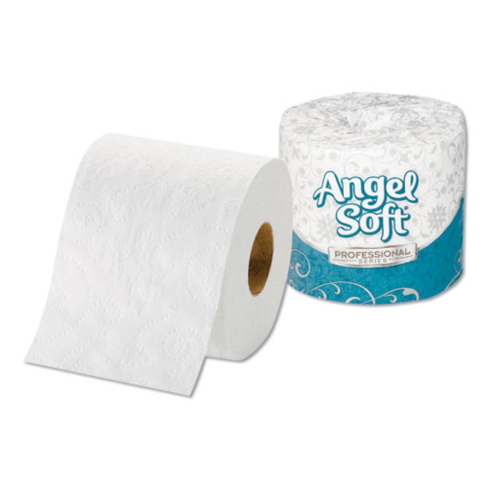 Georgia Pacific 16620 Angel Soft Ps Premium Bathroom Tissue - Septic Safe, 2-ply, White, 450 Sheets/roll, 20 Rolls/carton