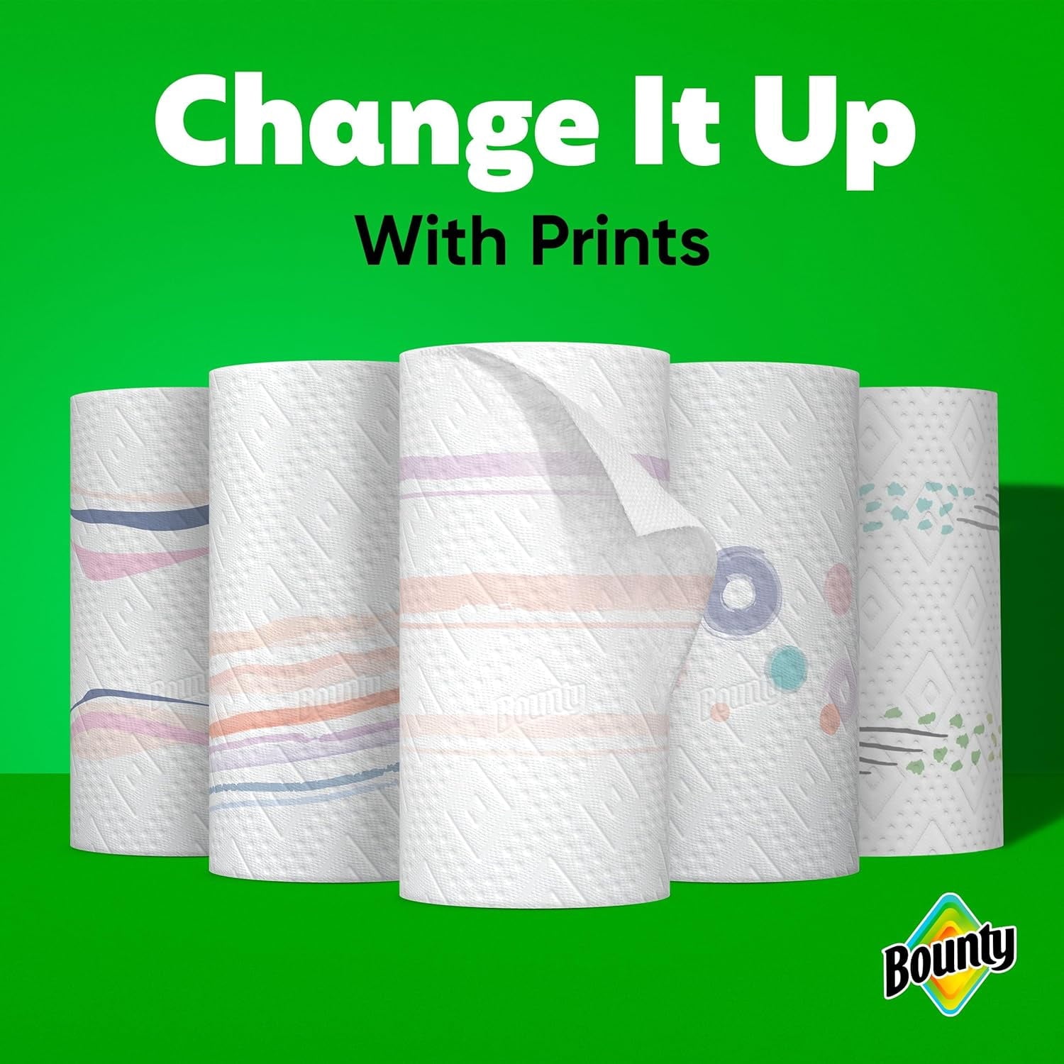 Select-A-Size Paper Towels - Prints, 2 Triple Rolls = 6 Regular Rolls
