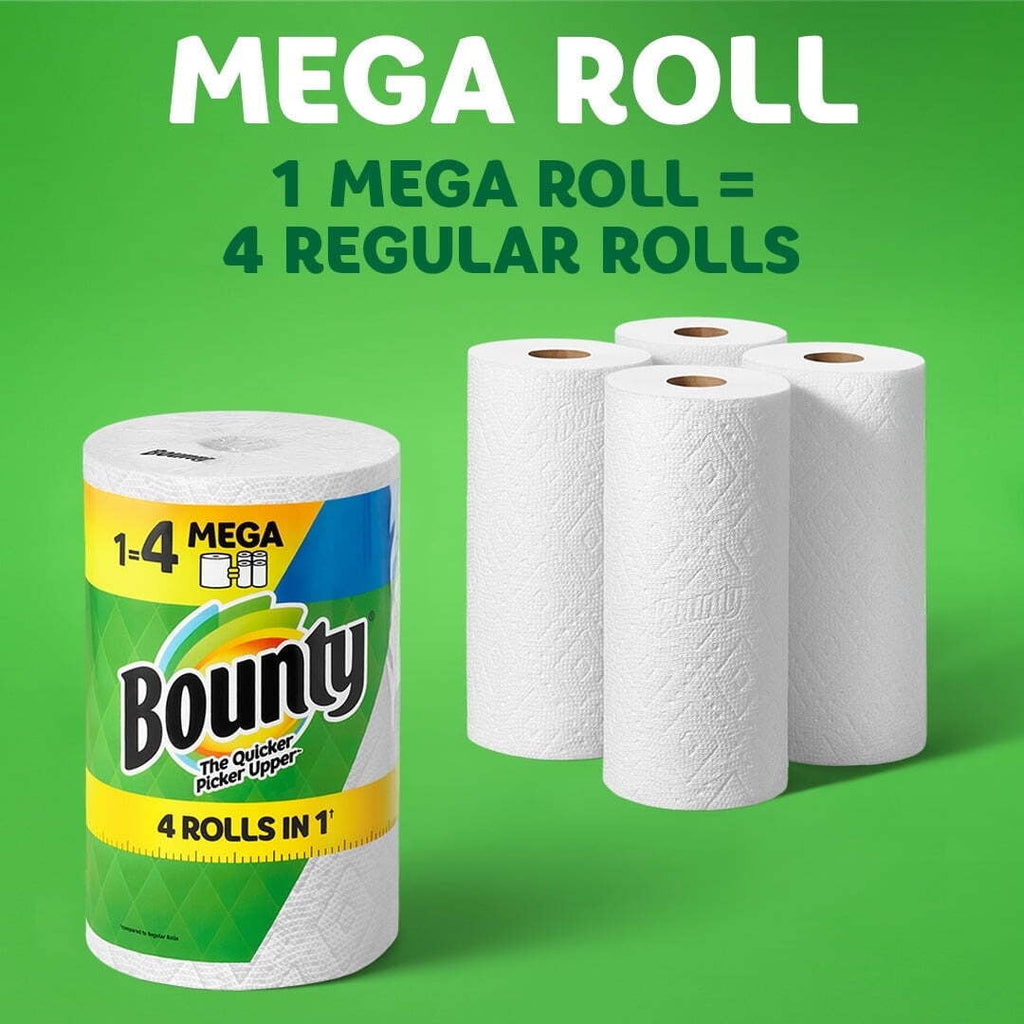 Bounty Paper Towels Select-A-Size - 1 Mega Roll ( 2 pack)
