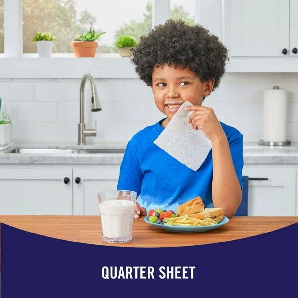 Sparkle Tear-A-Square Paper Towels 6 Double Rolls – Strong & Versatile