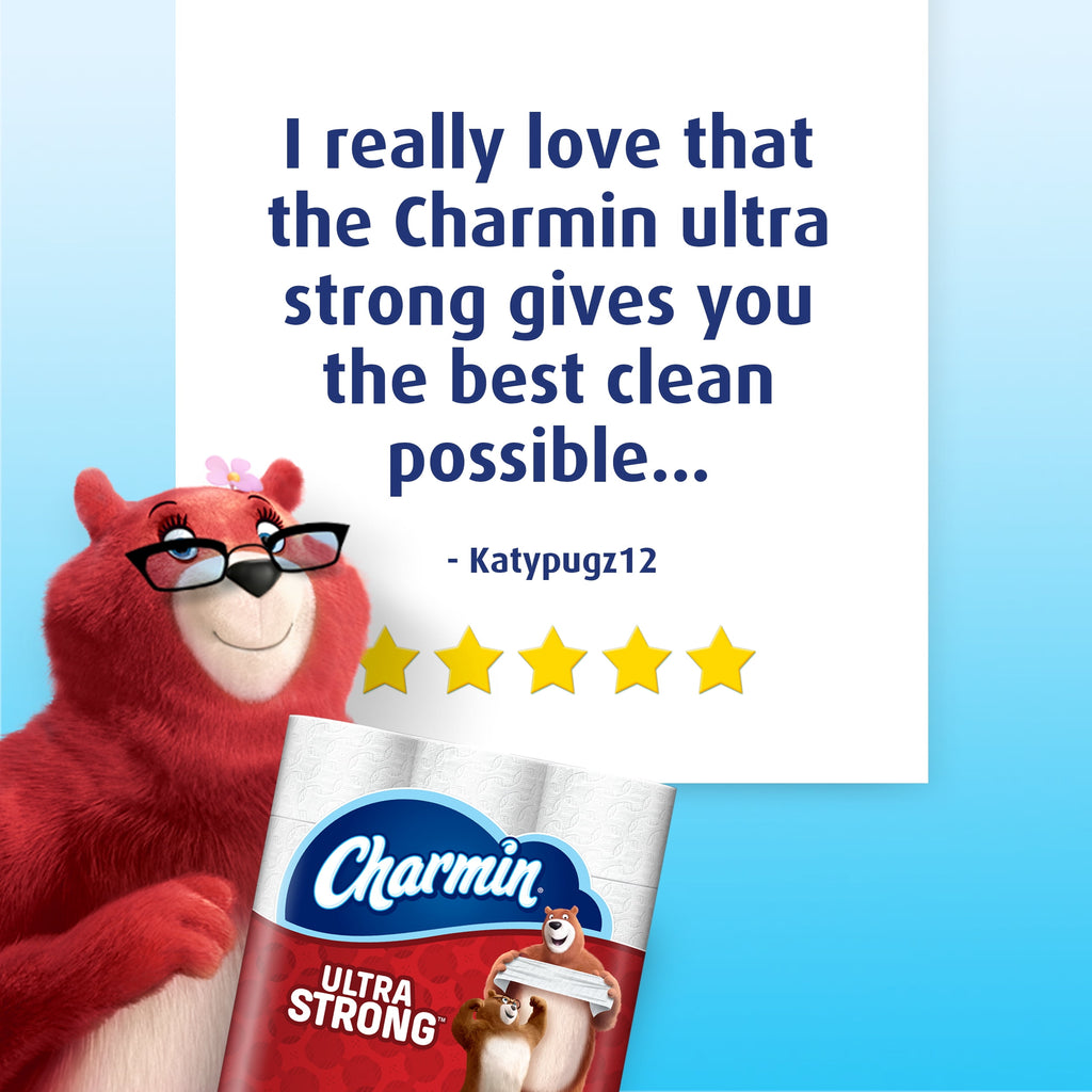 Charmin Ultra Strong Toilet Paper - 24 Mega Rolls, 286 Sheets per Roll