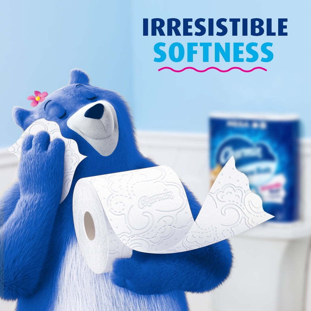 Charmin Ultra Soft Toilet Paper - 4-Pack of 6 Mega Rolls, 224 Sheets per Roll