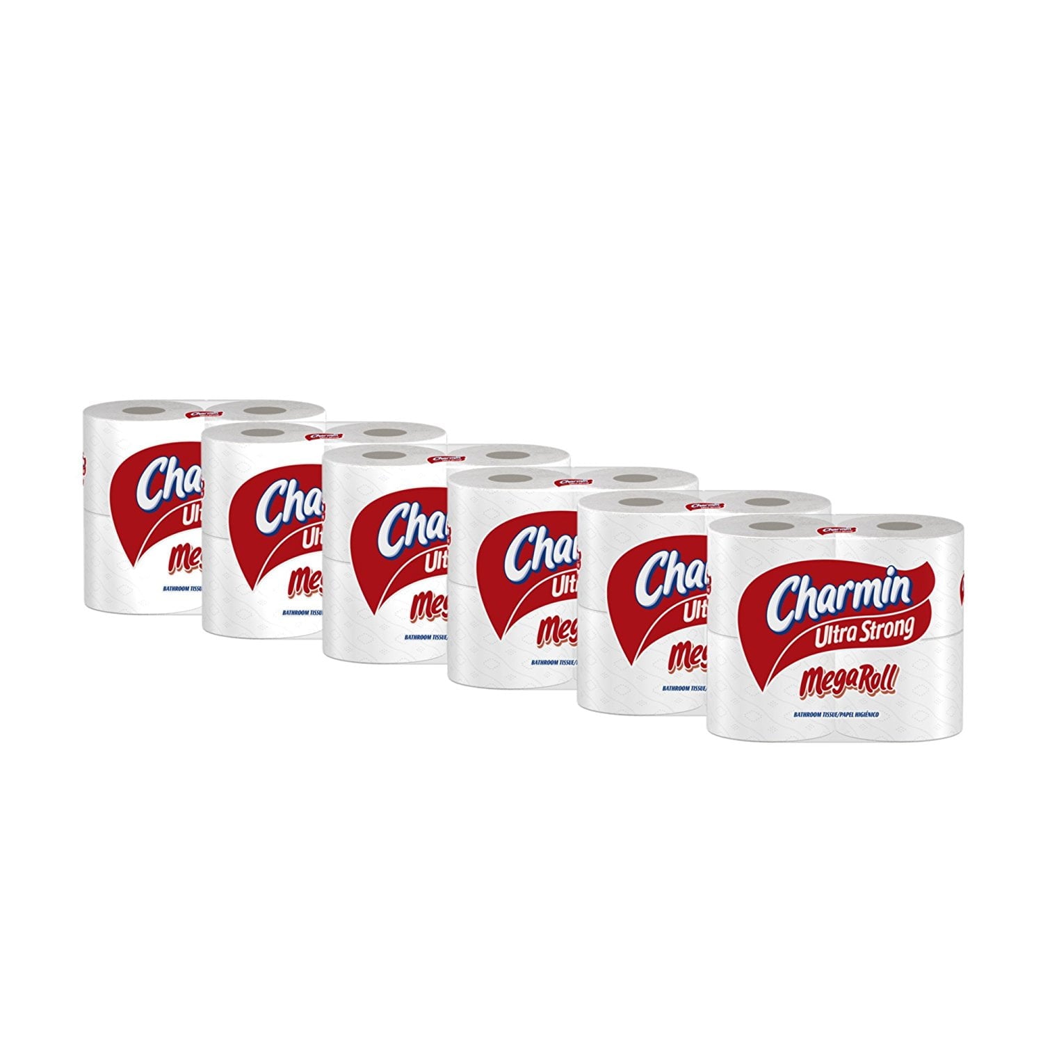 Charmin Ultra Strong Toilet Paper - 24 Mega Rolls (6 Packs of 4)