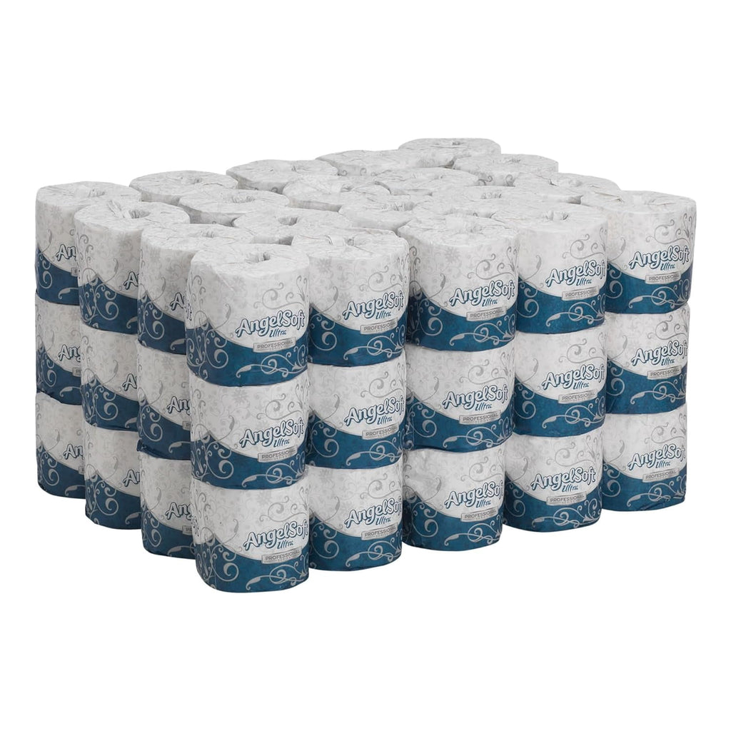 Angel Soft Ultra Professional Series 2-Ply Embossed Toilet Paper by GP PRO 1632014 400 Sheets Per Roll 20 Rolls Per Convenience Case