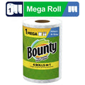 Bounty Paper Towels Select-A-Size - 1 Mega Roll ( 2 pack)