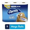 Charmin Ultra Soft Toilet Paper - 9 Mega Rolls