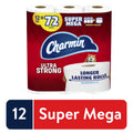 Charmin Ultra Strong Toilet Paper - 12 Super Mega Rolls