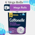 Cottonelle Ultra Comfort Toilet Paper - 6 Mega Rolls