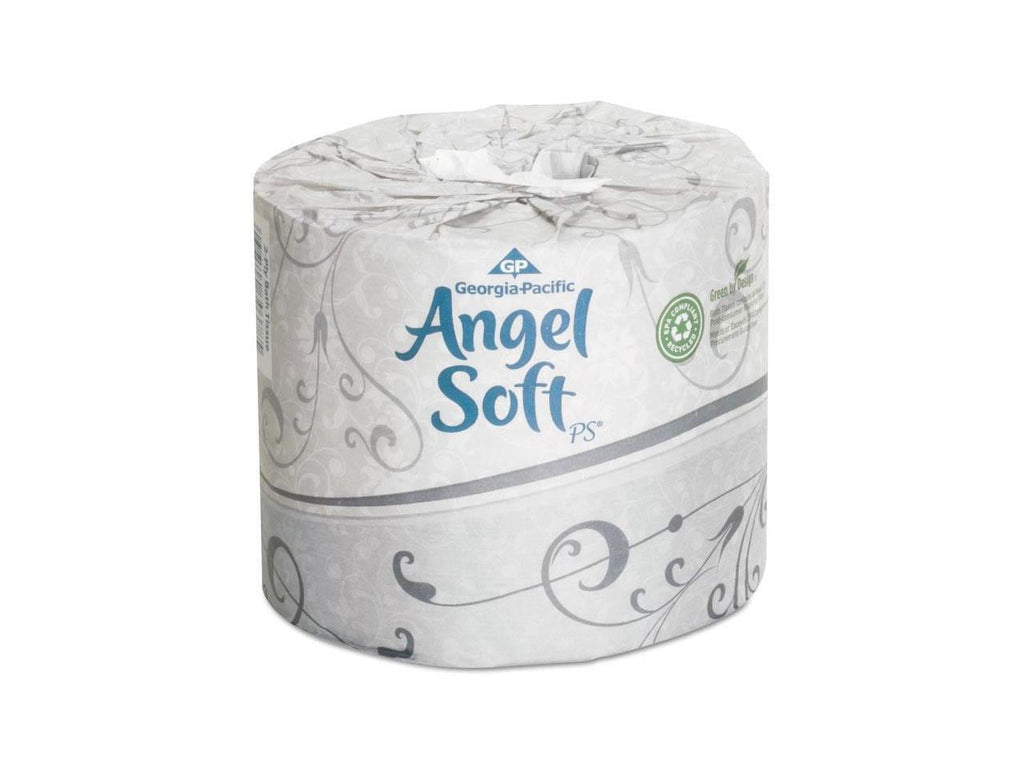 Angel Soft Professional Series - GPC16840, Embossed Toilet Paper, 40 per Carton, White