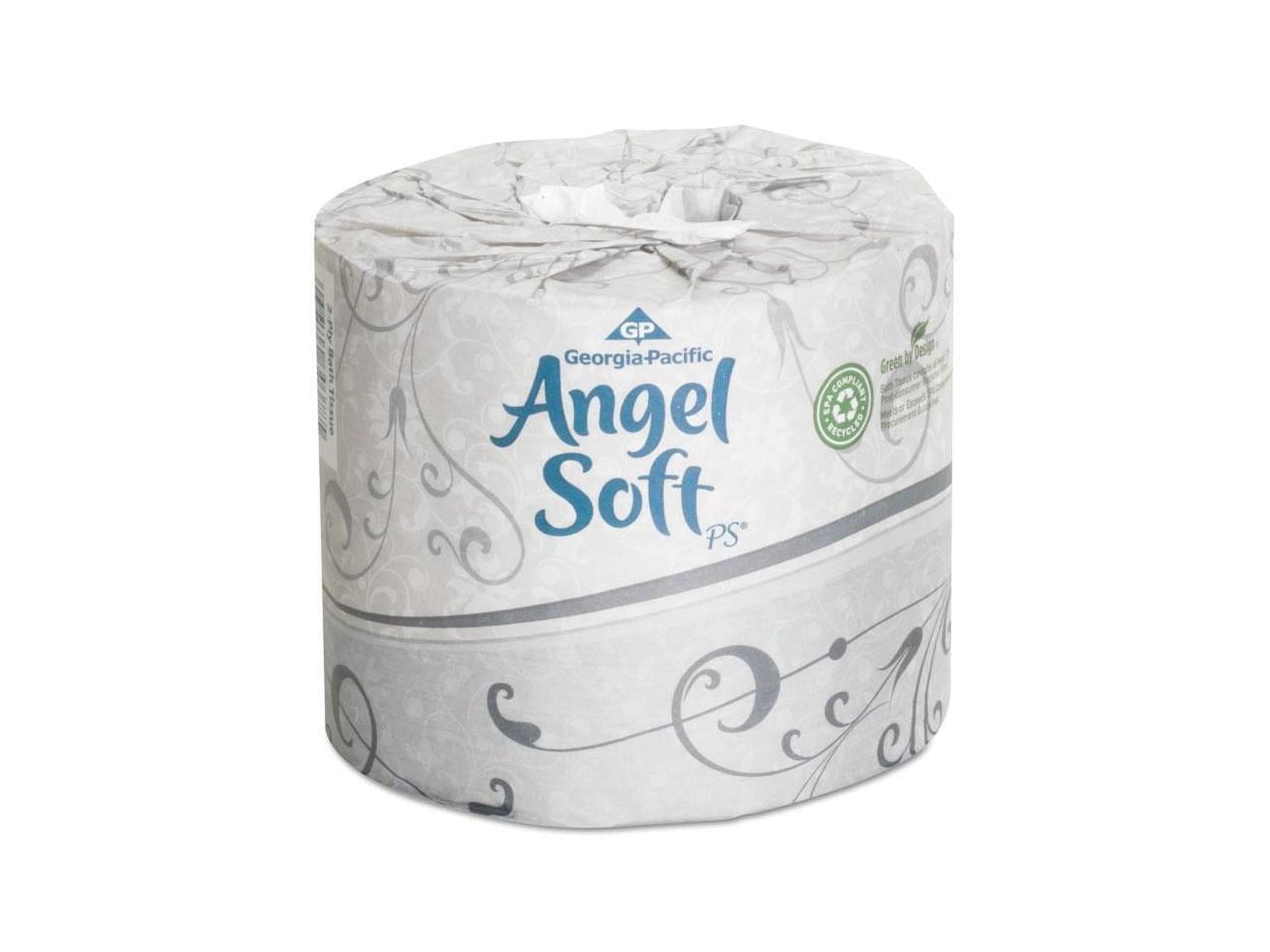 Angel Soft Professional Series - GPC16840, Embossed Toilet Paper, 40 per Carton, White