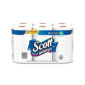 Scott Containers Toilet Paper Septic Safe - 1-Ply, White, 1000 Sheets/Roll, 12 Rolls/Pack, 4 Pack/Carton