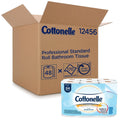 Standard Roll Bulk Toilet Paper (12456) - White (48 Rolls of 170 Sheets, 8, 160 Sheet Total)