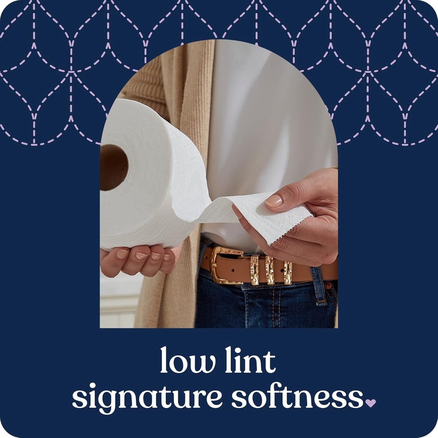 Ultra Plush Toilet Paper - 6 Mega Rolls = 24 Regular Rolls, 3X Thicker*, 3 Ply Soft Toilet Tissue