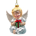 Vintage Angel Handpainted Classic Glass Christmas Ornament - Sentimental Faith Gift