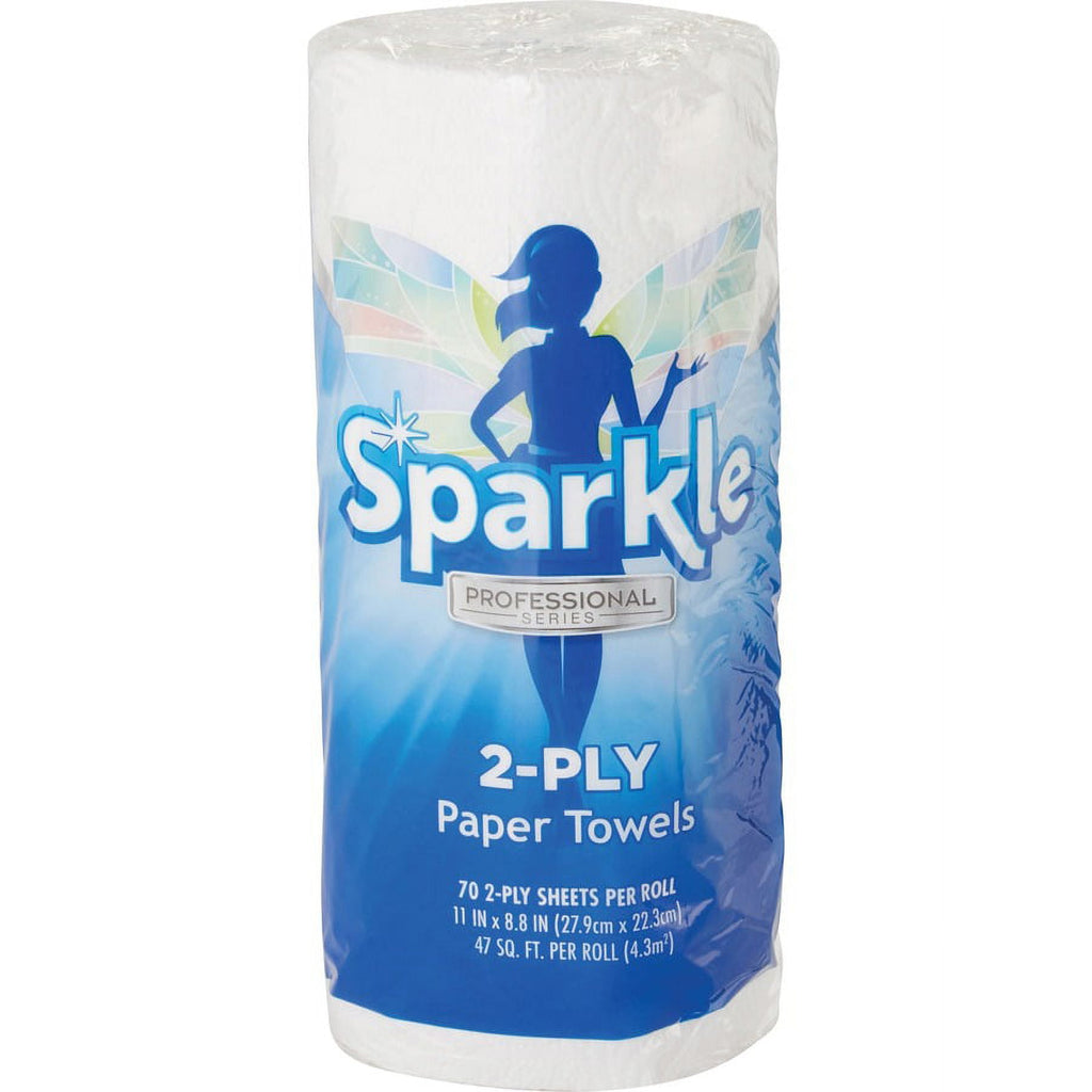 Sparkle Ps Premium Roll Towel - 2 Ply - 70 Sheets/roll - 30 / Carton - White (2717201 Count)
