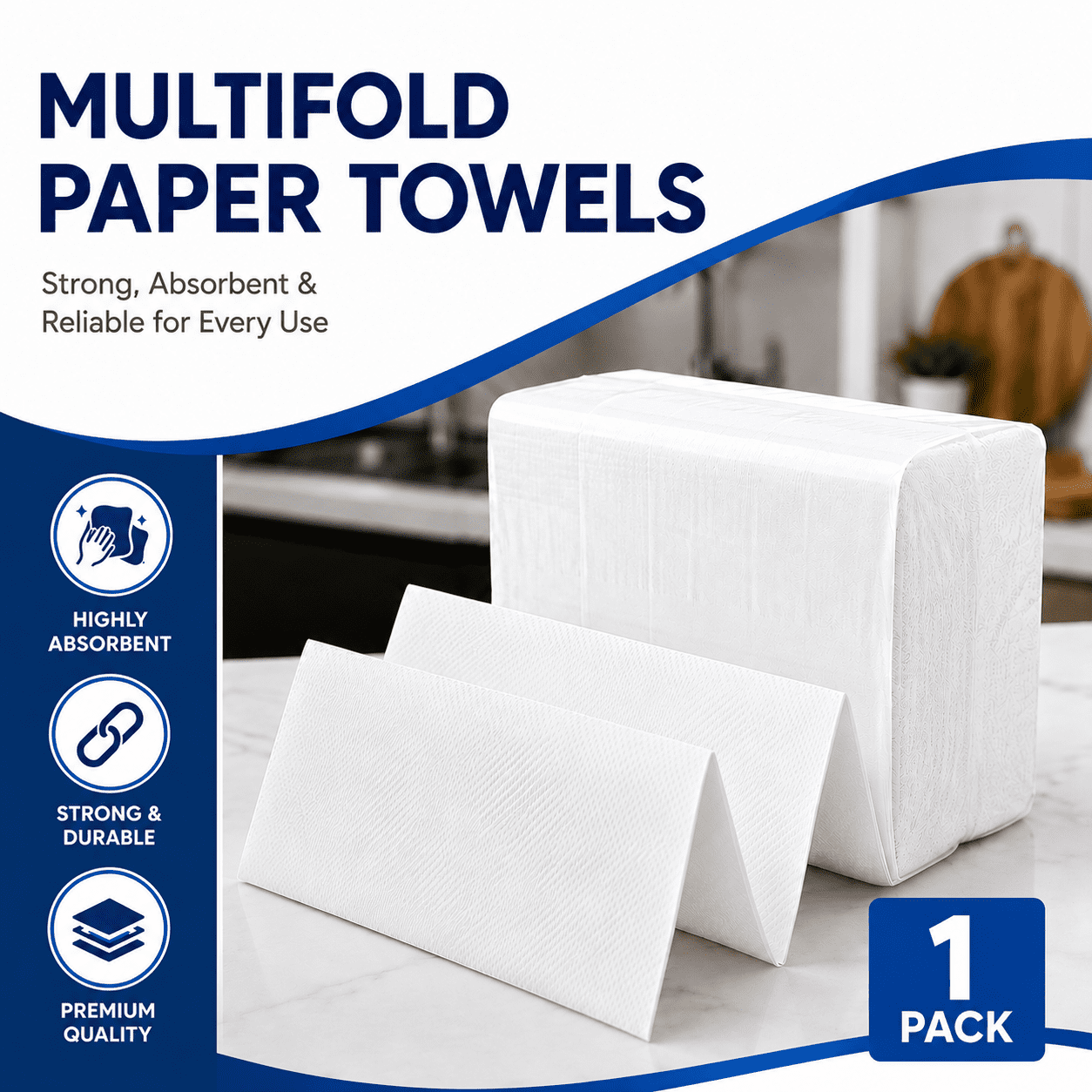 Lumen Cart Commercial Multifold Paper Towel - 250 Sheets