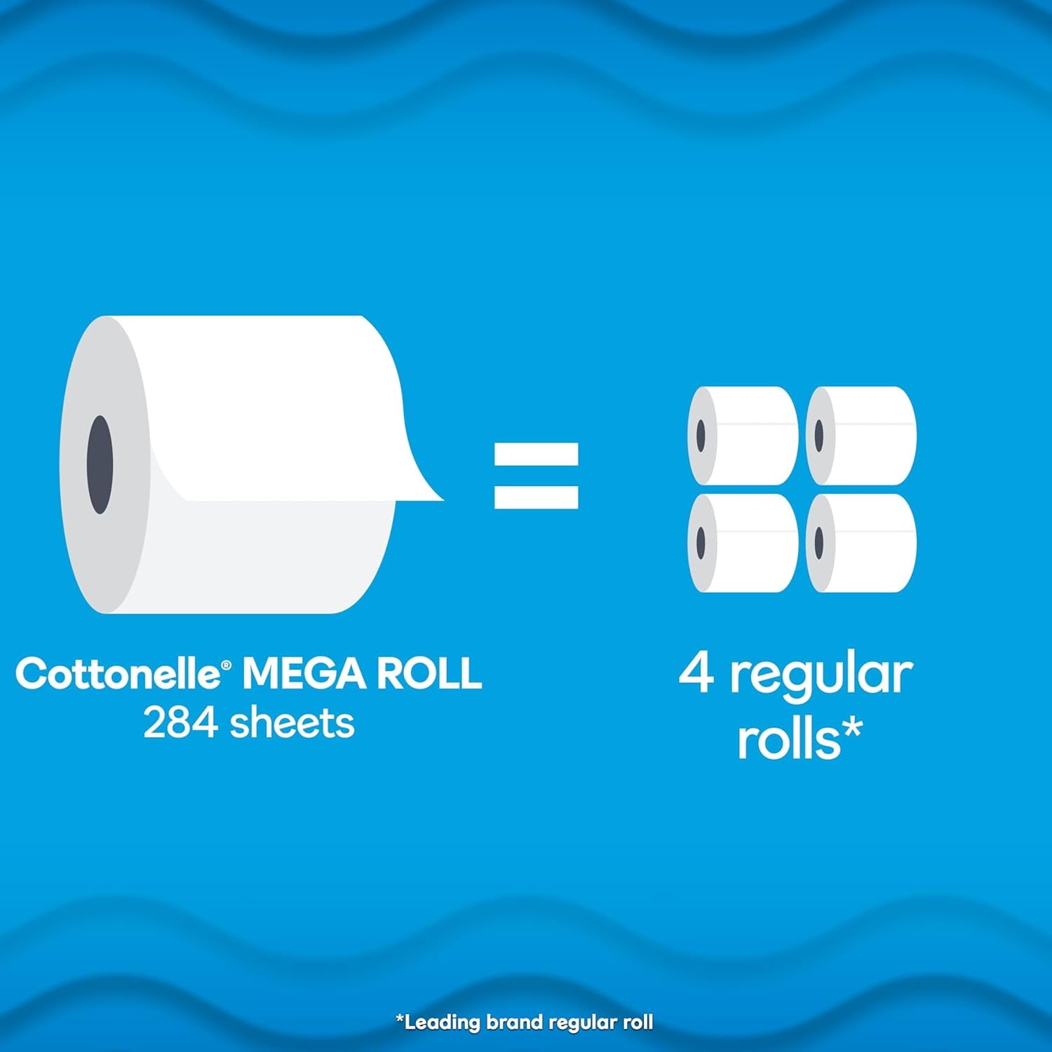 Cottonelle Ultra Clean Toilet Paper - 18 Mega Rolls = 72 Regular Rolls, Packaging May Vary