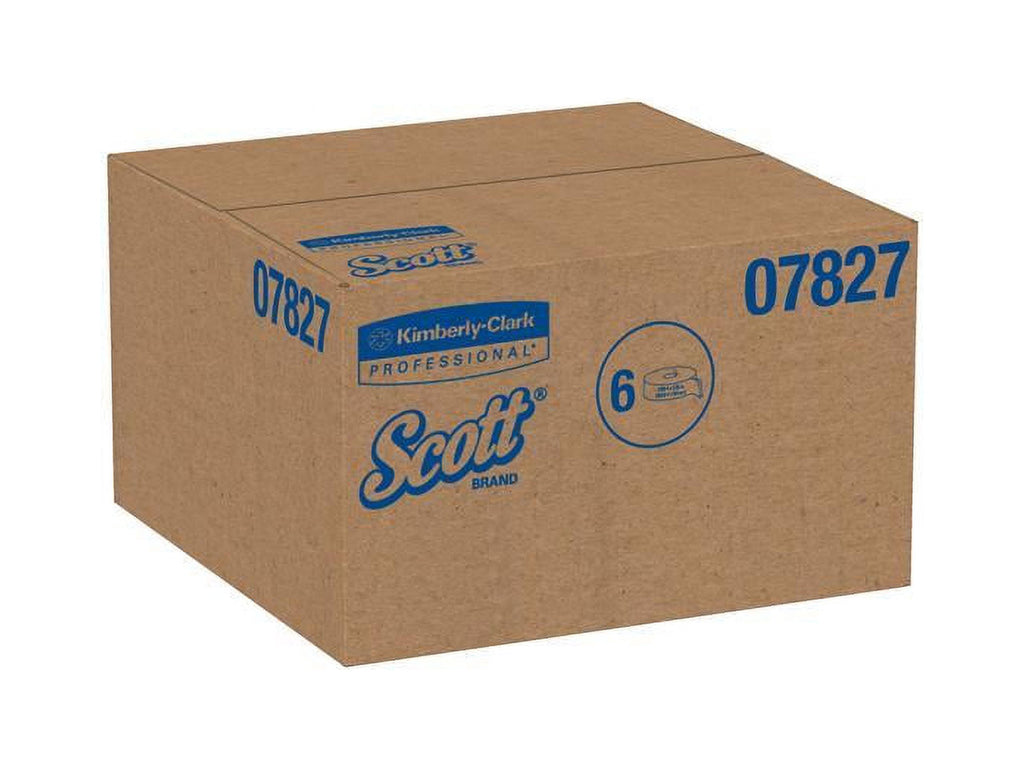 Scott Essential Jumbo Roll Toilet Paper - 2 Ply - 3.55" Width x 2000 ft Length - 3 1/4" Core - White - 6 / Carton