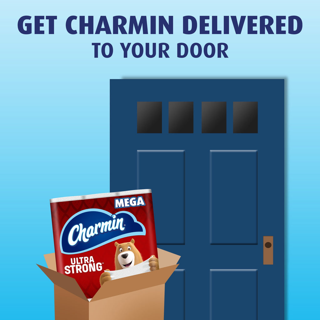 Charmin Ultra Strong Toilet Paper - 12 Mega Rolls, 264 Sheets per Roll