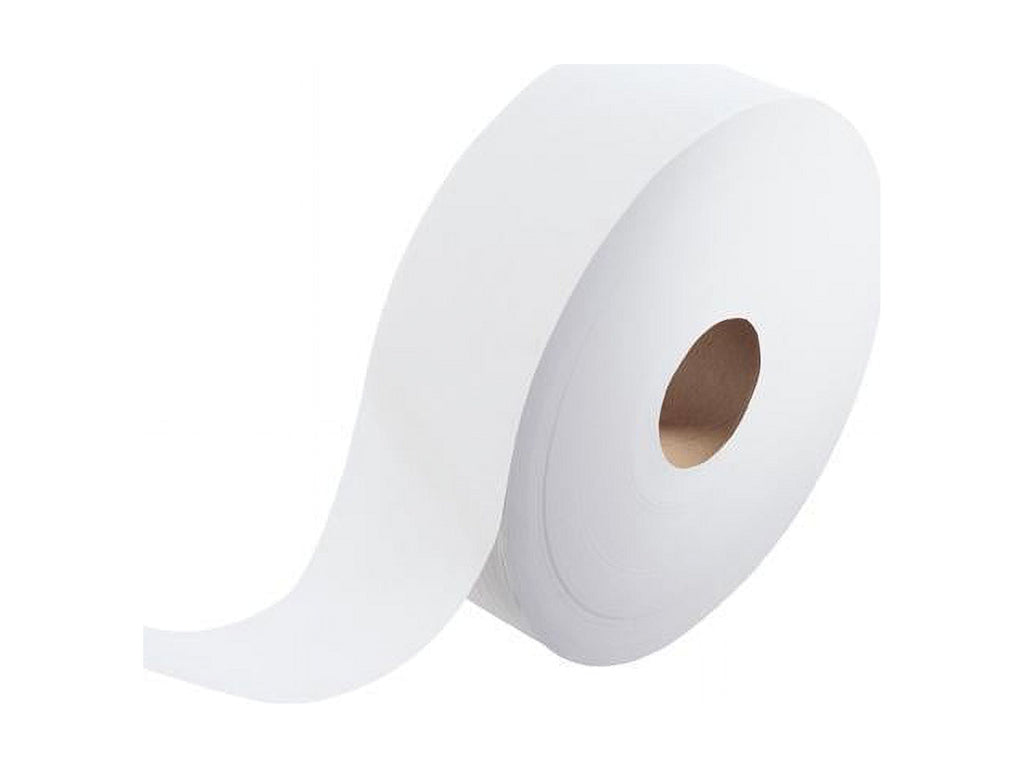 Scott Essential Jumbo Roll Toilet Paper - 2 Ply - 3.55" Width x 2000 ft Length - 3 1/4" Core - White - 6 / Carton