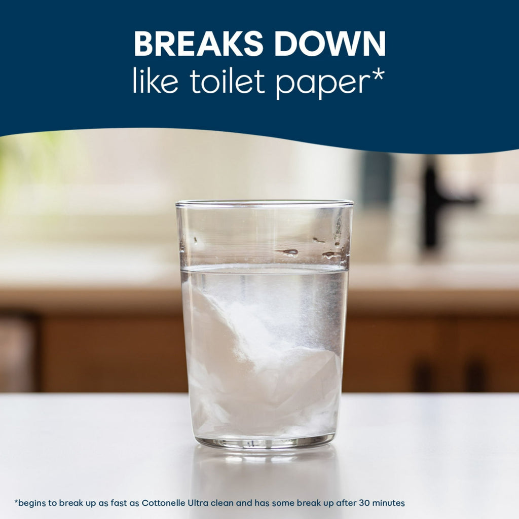Cottonelle Fresh Care Flushable Wet Wipes - 1 Resealable Bag