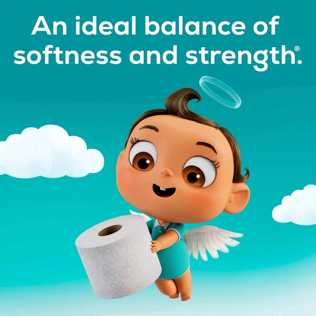 Angel Soft 2-Ply Toilet Paper - 9 Mega Rolls 5.12 X 15.12 X 11.40 Inches